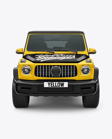 Full-size Luxury SUV - Front View Full-size Luxury SUV - Front View