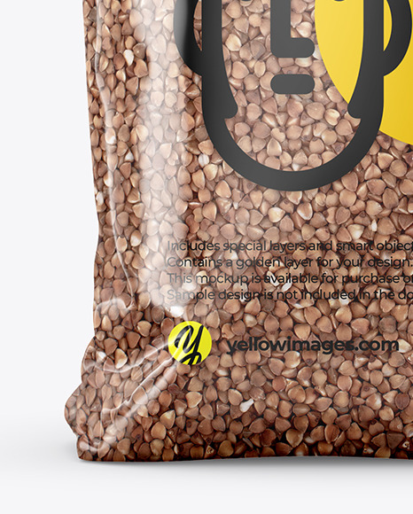Buckwheat Package Mockup