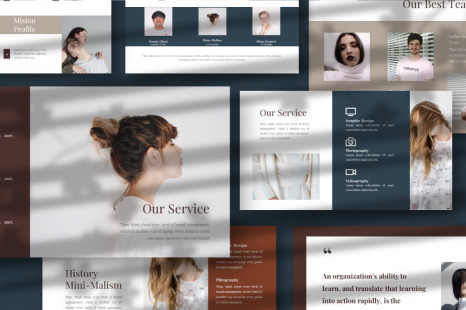 Mini-Malism Multipurpose Google Slide Template