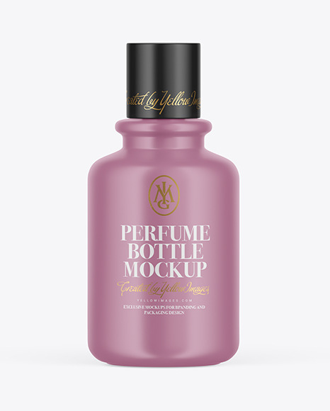 Ceramic Perfume Bottle Mockup PSD #2