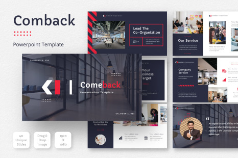Comback Business Powerpoint Template