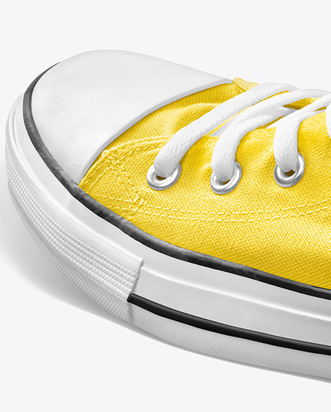 Canvas Sneaker Mockup PSD #2