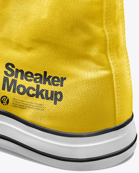 Canvas Sneaker Mockup PSD #6