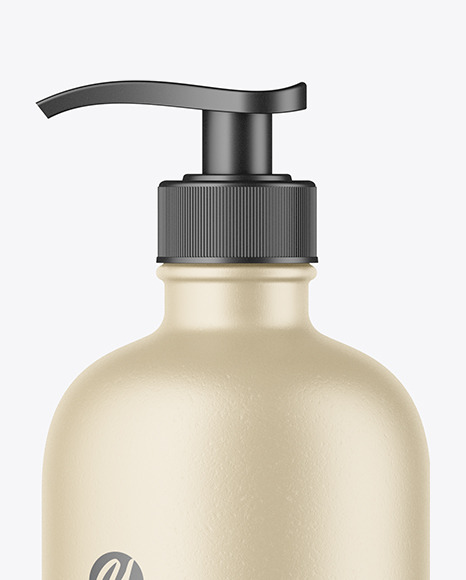 Ceramic Cosmetic Bottle Mockup PSD #2