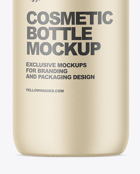 Ceramic Cosmetic Bottle Mockup PSD #1