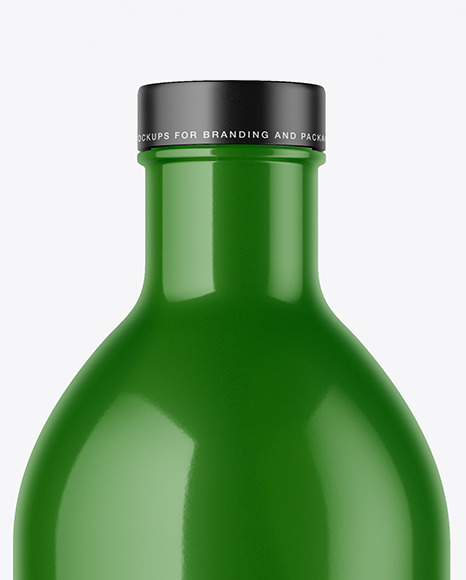 Glossy Bottle Mockup PSD #1