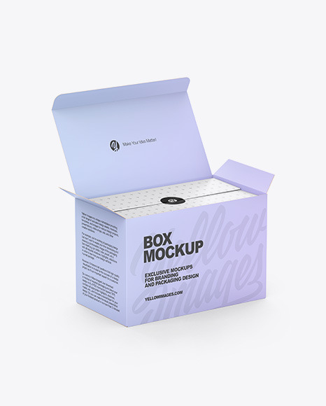 Opened Box Mockup