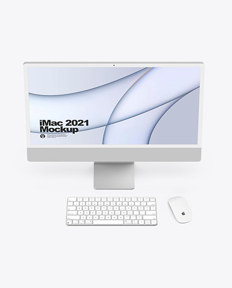 iMac 24” Mockup