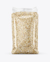 Oatmeal Package Mockup