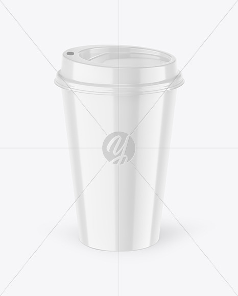 Glossy Coffee Cup Mockup PSD #1