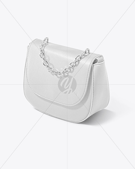 Leather Bag Mockup   Half Side View PSD #3