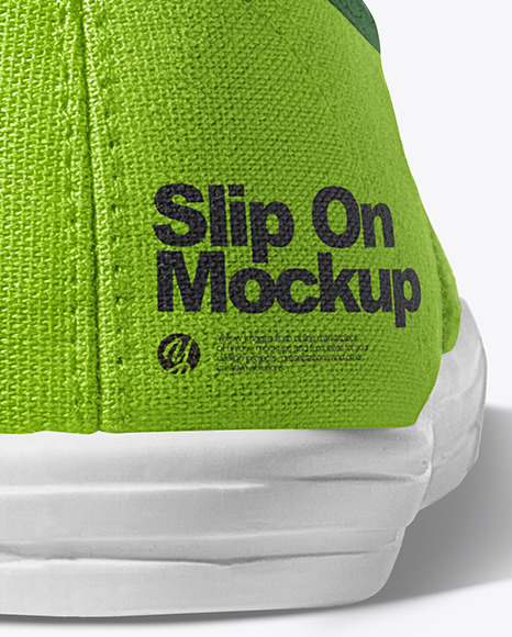 Slip On Mockup PSD #3