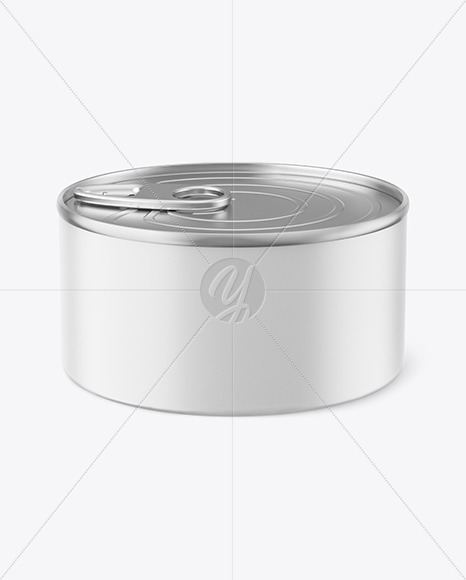 Matte Tin Can Mockup PSD #3