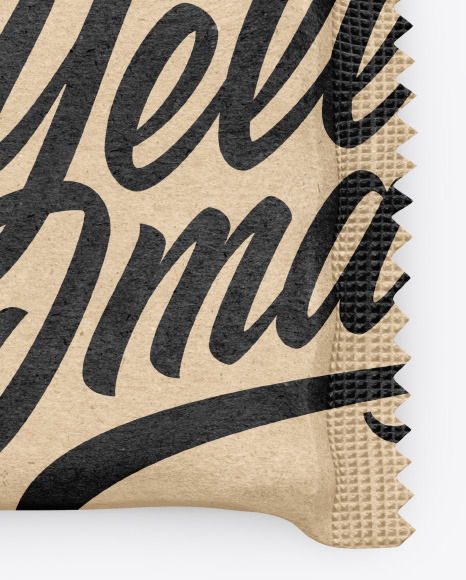 Kraft Snack Bar Mockup PSD #1