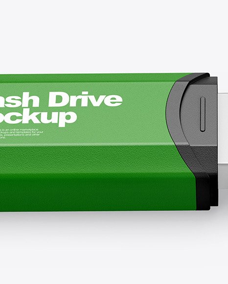 Textured USB Flash Drive Mockup PSD #1