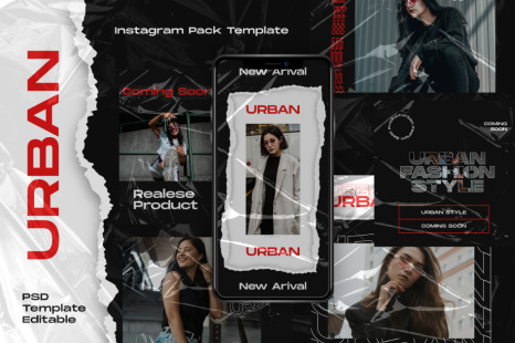 Urban Story &amp; Feed Instagram Template