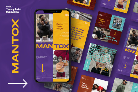 MANTOX Instagram Template