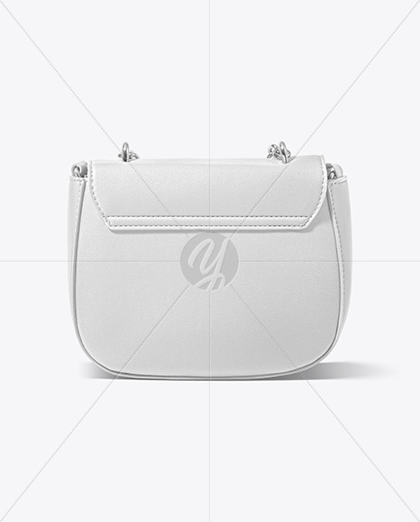 Leather Bag Mockup   Back View PSD #3