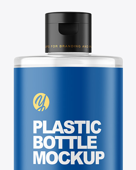 Clear Cosmetic Bottle Mockup PSD #6