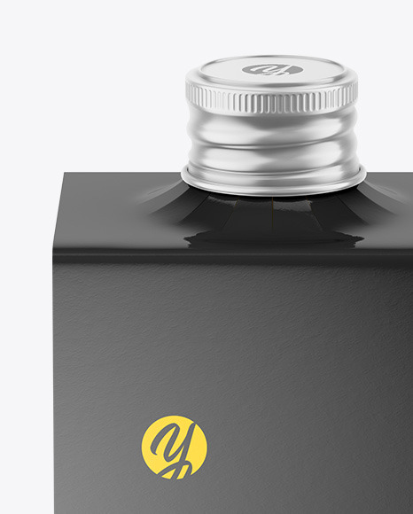 Matte Bottle w/ Glossy Label Mockup bubble bath 84179