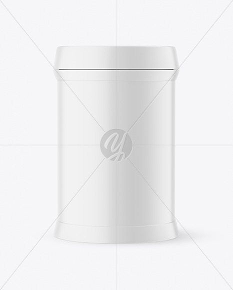 Matte Plastic Jar Mockup PSD #1