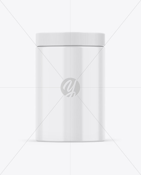 Popular Glossy Jar Mockup