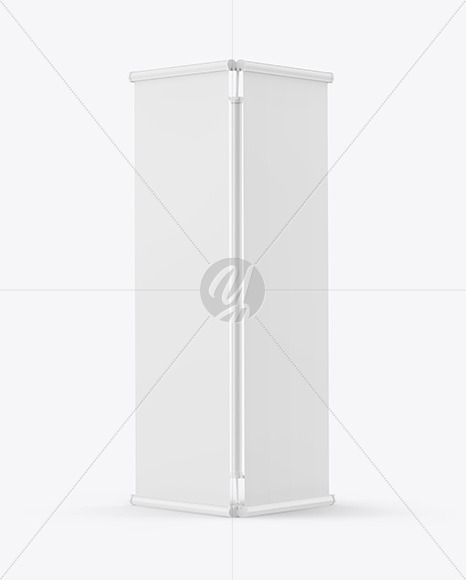 Advertising Stand Mockup PSD #3