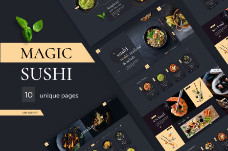 Magic Sushi UI kit