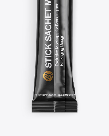 Glossy Stick Sachet Mockup PSD #6