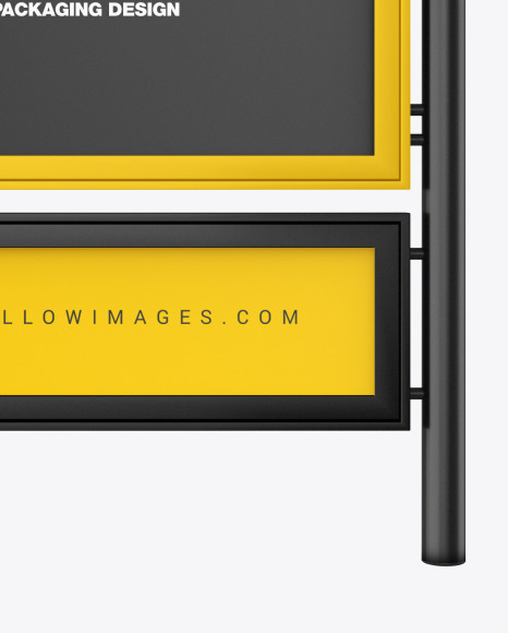 Advertising Stand Mockup PSD #7