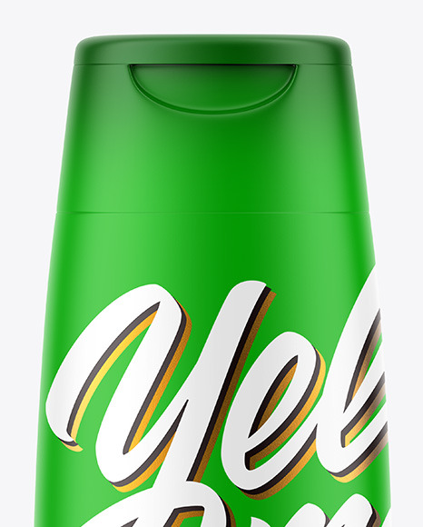 Matte Shampoo Bottle Mockup PSD #7