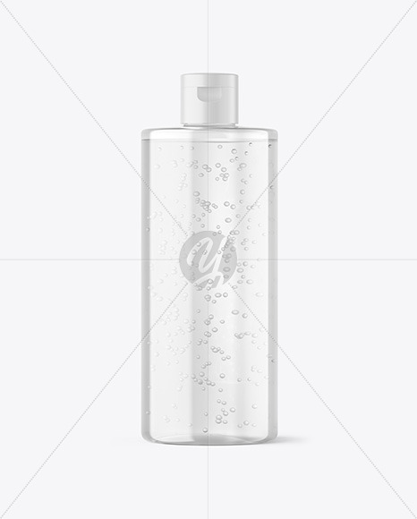 Clear Cosmetic Bottle Mockup PSD #3