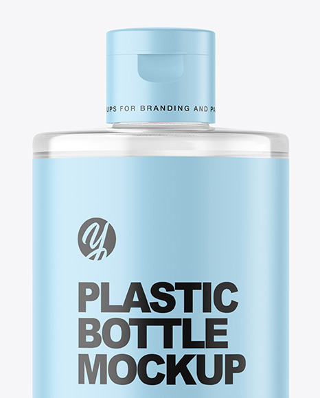 Clear Cosmetic Bottle Mockup PSD #6