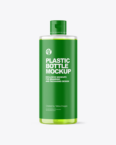 Color Liquid Cosmetic Bottle Mockup
