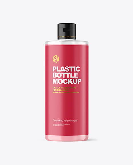 Clear Liquid Soap Cosmetic Bottle Mockup Clear Liquid Soap Cosmetic Bottle Mockup