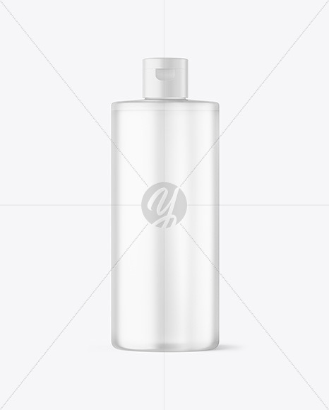 Frosted Cosmetic Bottle Mockup PSD #3