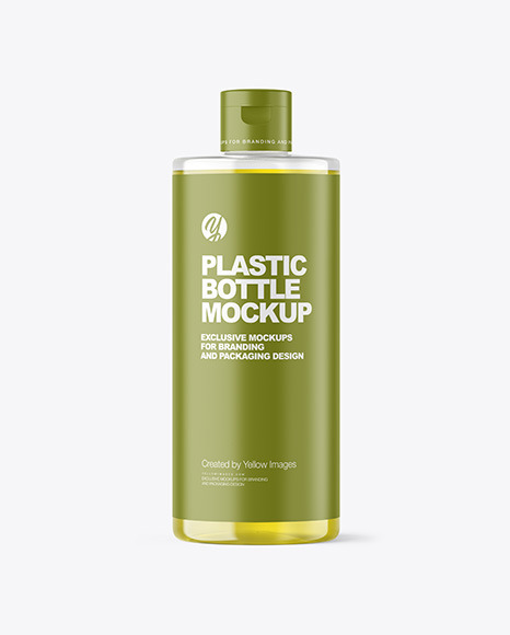 Color Liquid Cosmetic Bottle Mockup