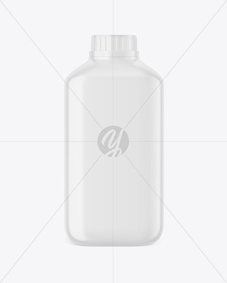 Plastic Bottle Mockup PSD #3