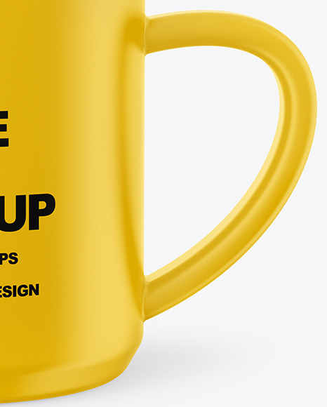Matte Mug Mockup PSD #1