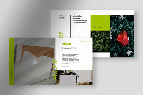 Vocade - Fresh Avocado Professional Corporate Business Presentation