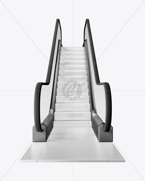 Escalator Mockup PSD #3