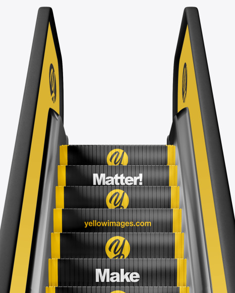 Escalator Mockup PSD #2