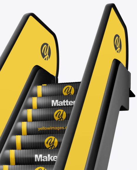 Escalator Mockup PSD #2