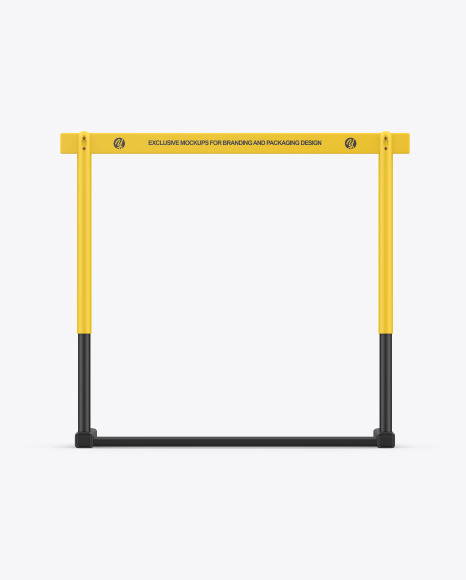 Race Hurdle Mockup