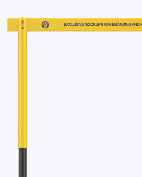 Race Hurdle Mockup PSD #2