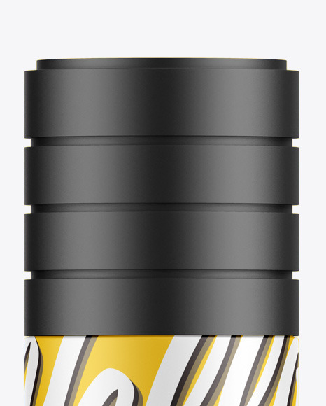 Aerosol Bottle Mockup PSD #2