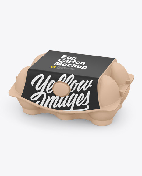 Egg Carton Pack Mockup