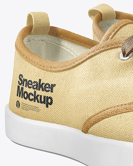 Two Sneakers Mockup   Half Side View PSD #5