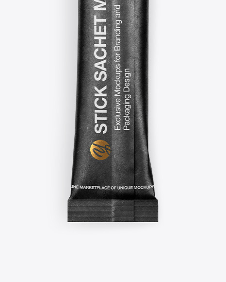 Kraft Stick Sachet Mockup PSD #5