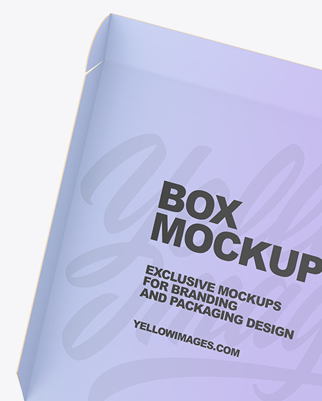 Opened Box Mockup PSD #2